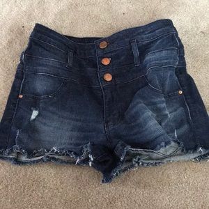 high-rise shorts